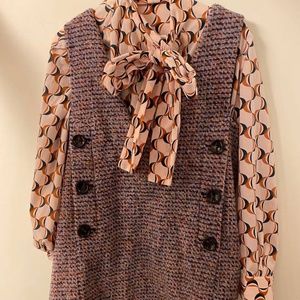 Vintage style look suit